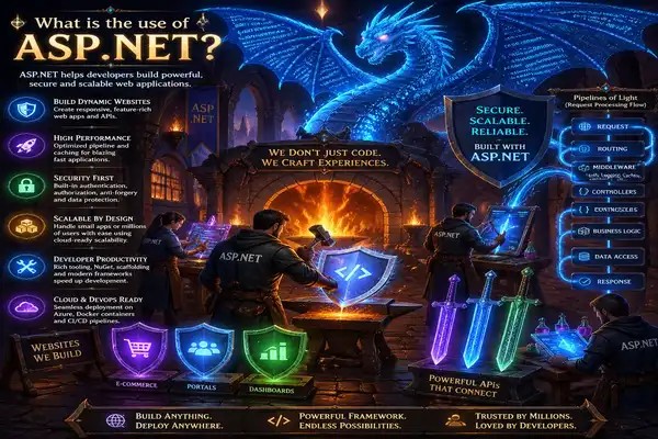 ASP.NET چیست؟ معرفی کامل فریمورک قدرتمند .NET برای توسعه وب